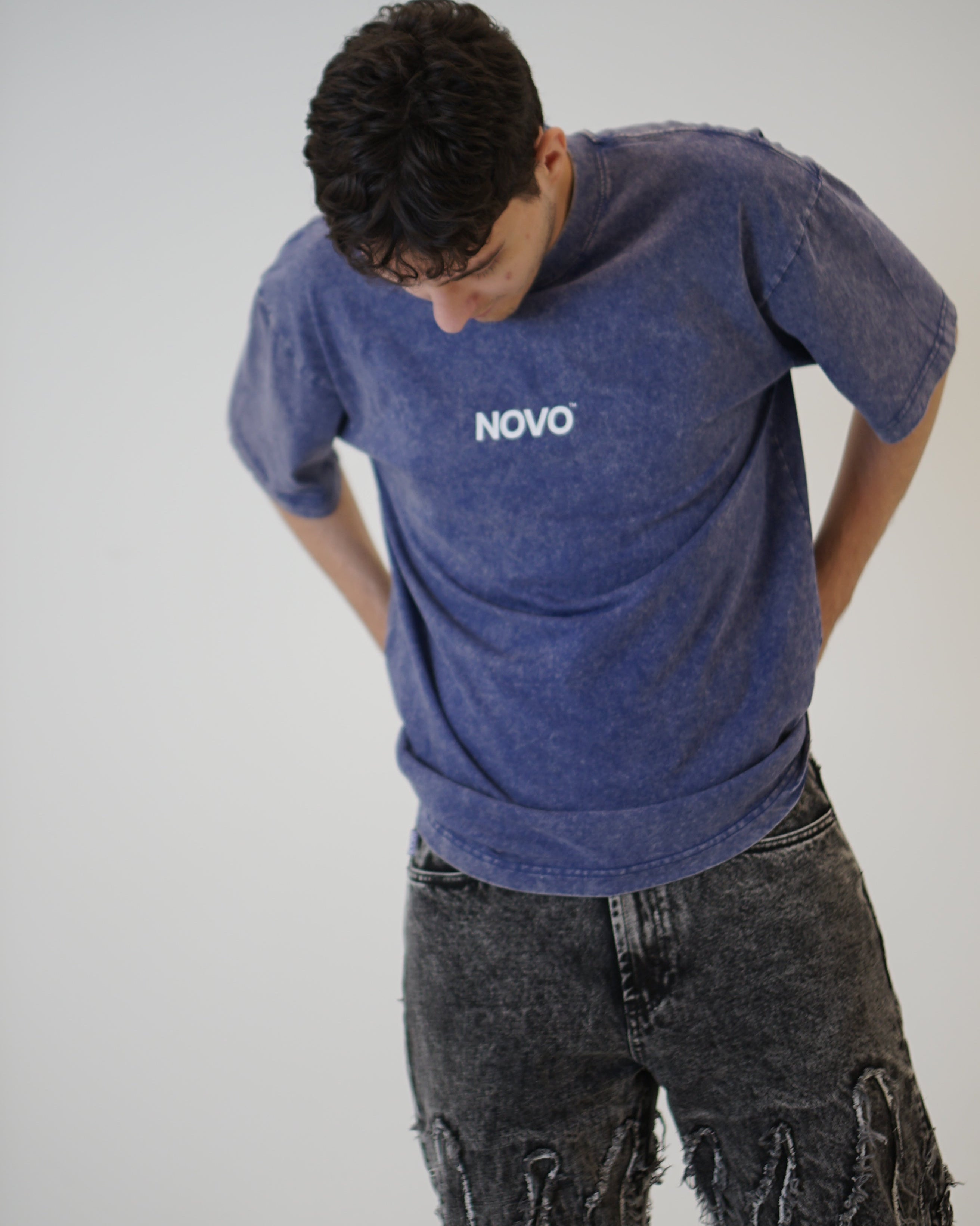 NOVO Acid Tee - Blue