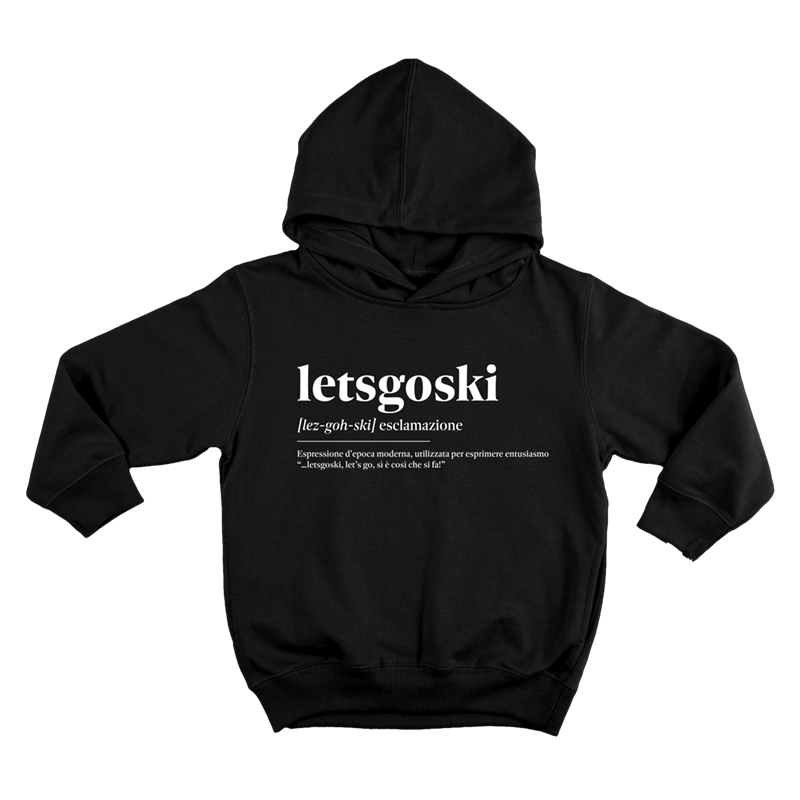 Felpa Classic Letsgoski - 100% Made in Italy