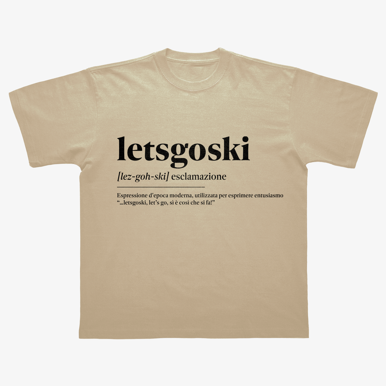 maglia letsgoski merch letsgoski