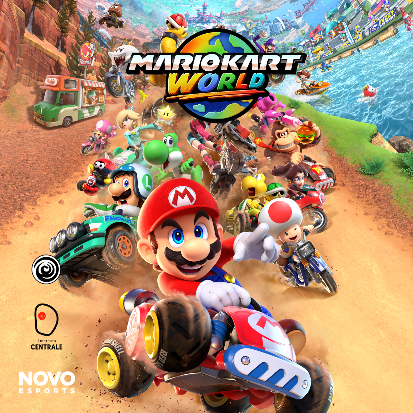 Mario Kart Gaming Night @Mercato Centrale Torino