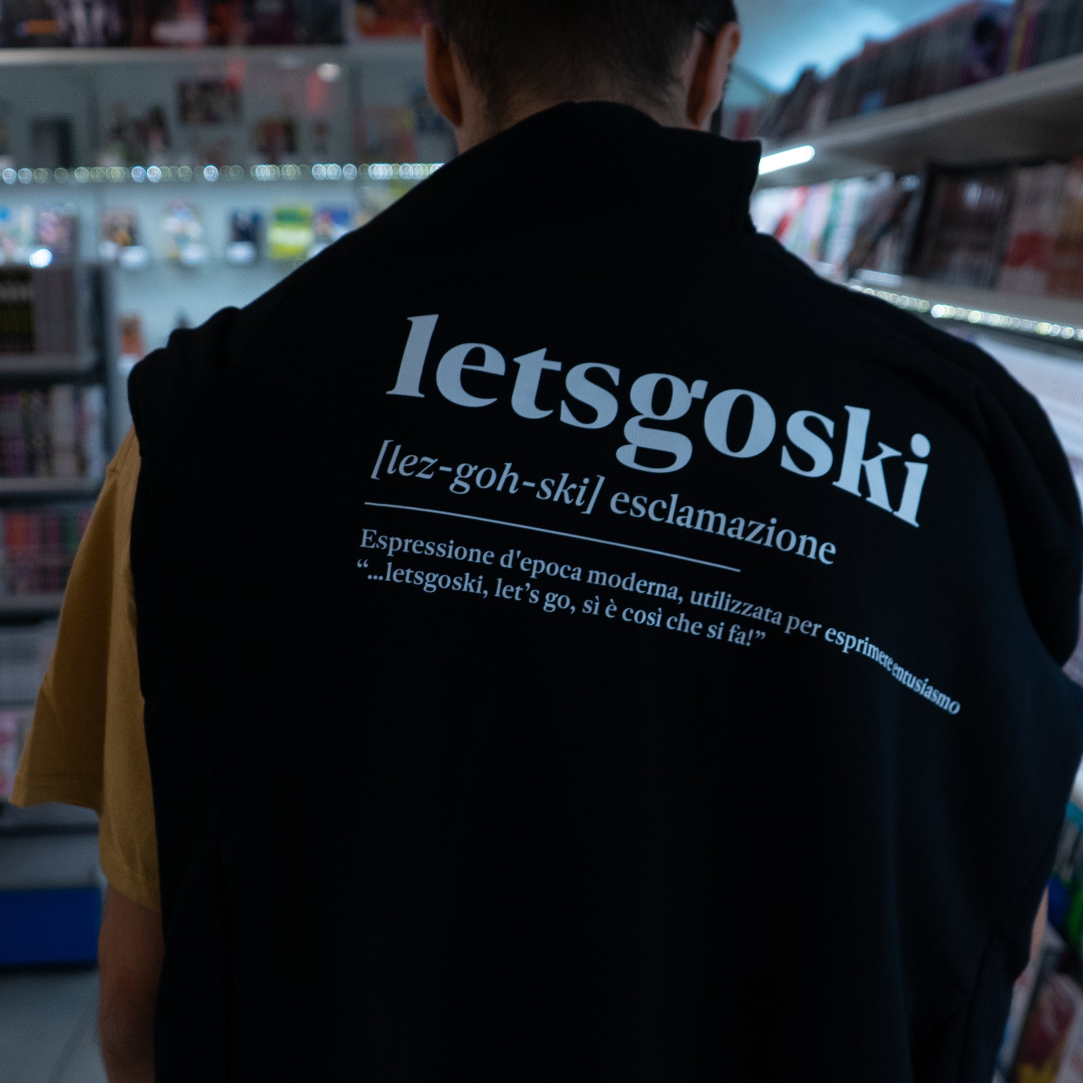 Letsgoski felpa