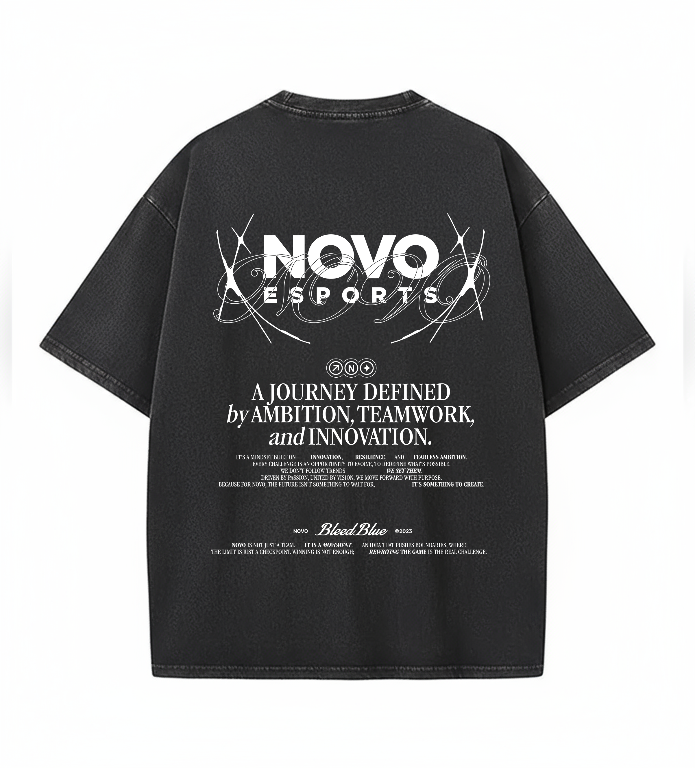 NOVO Acid Tee - Black