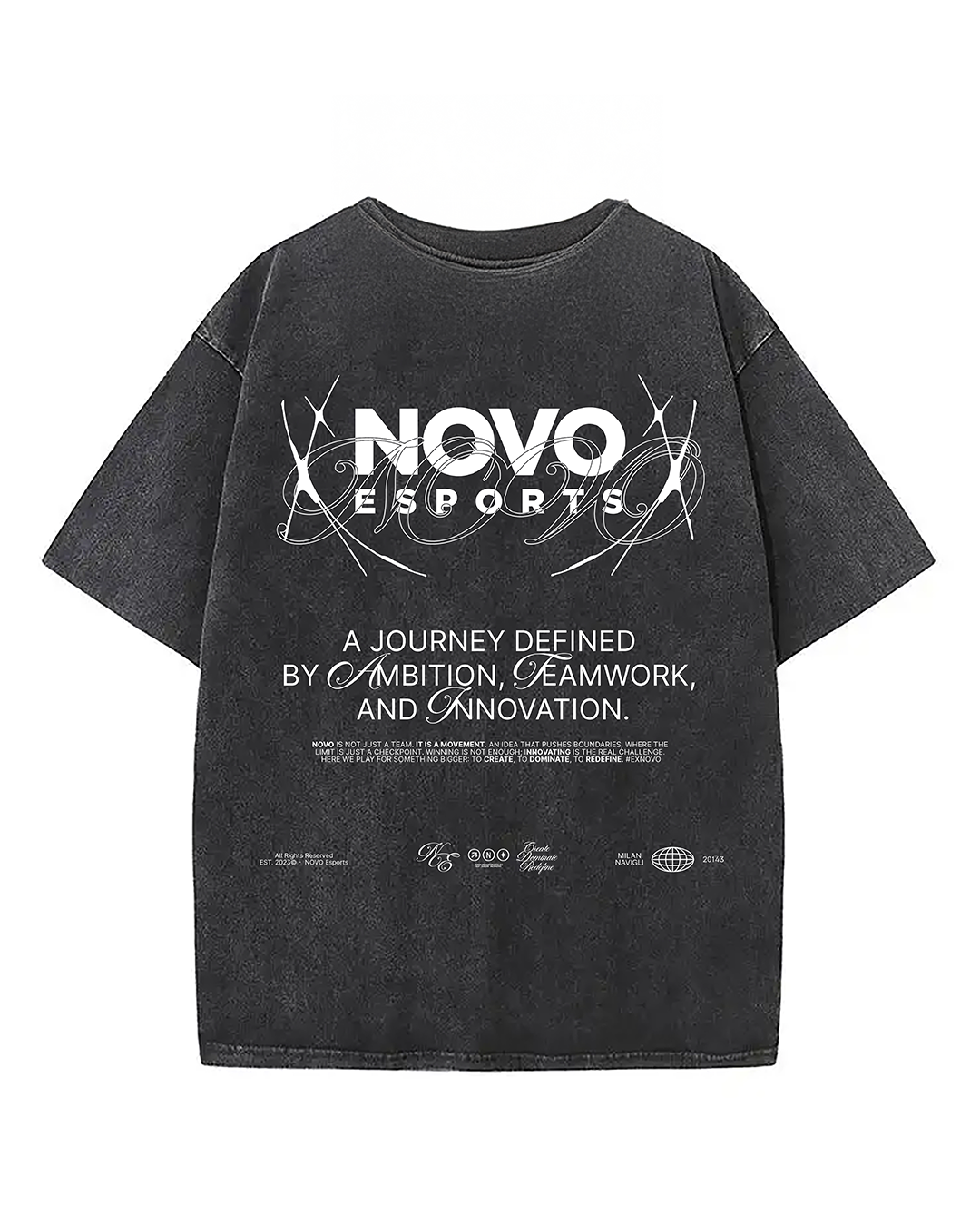 NOVO Acid Tee - Black